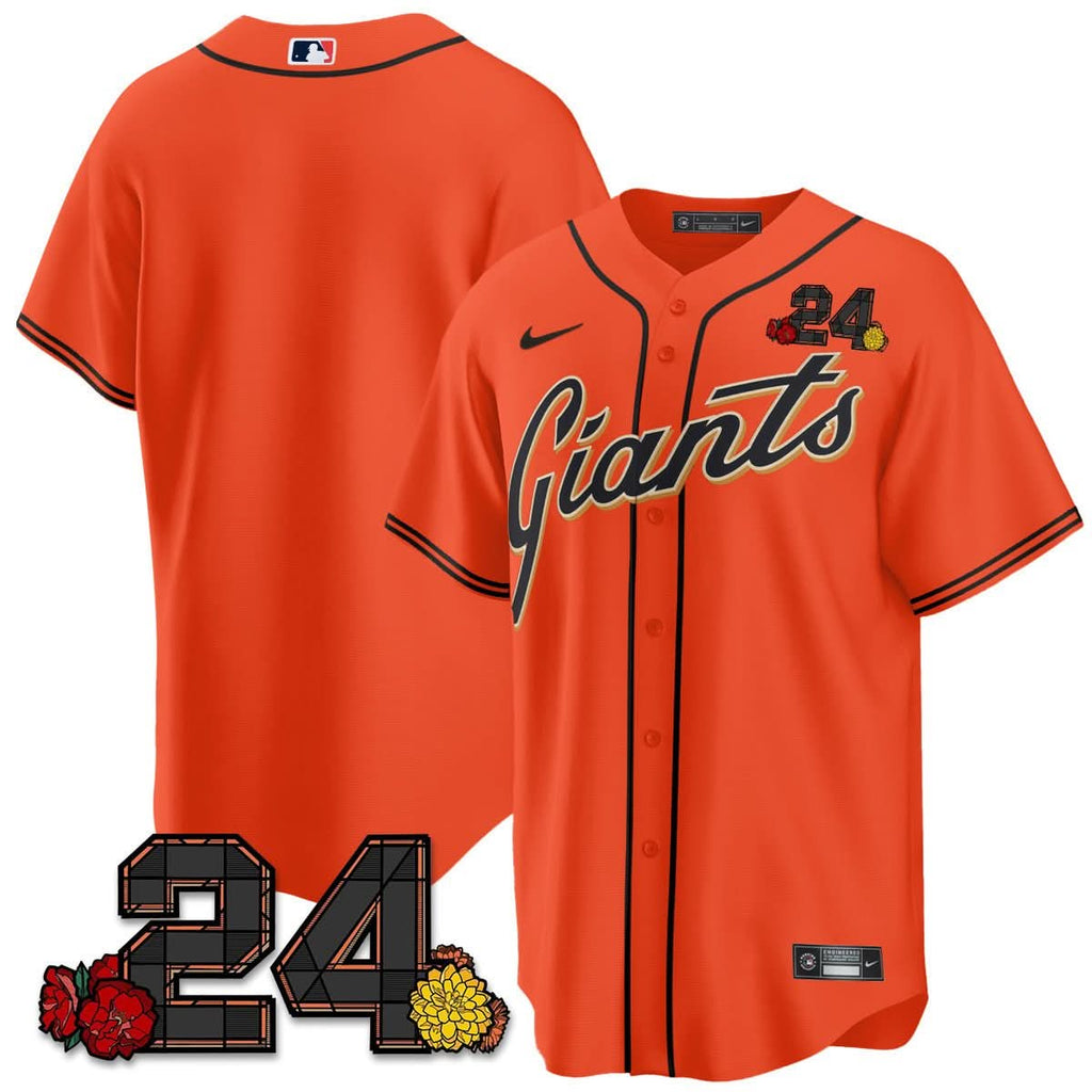 SFG 2024 Willie Mays Patch Vapor Premier Limited Jersey V2 - Stitched