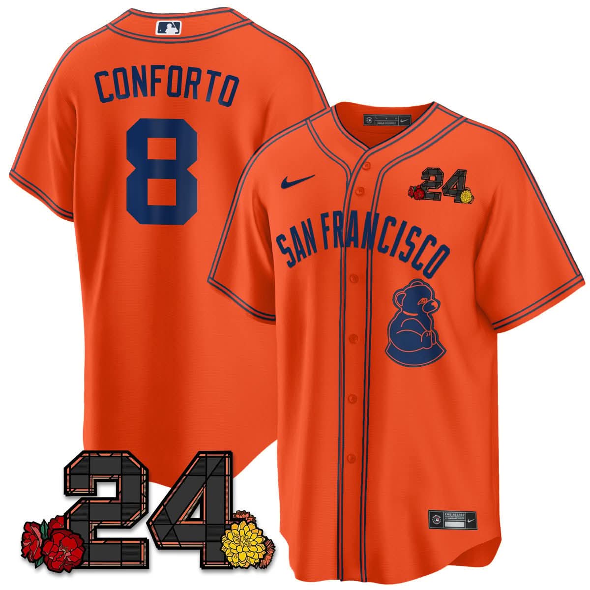 SFG 2024 Willie Mays Patch Vapor Premier Limited Jersey V2 - Stitched