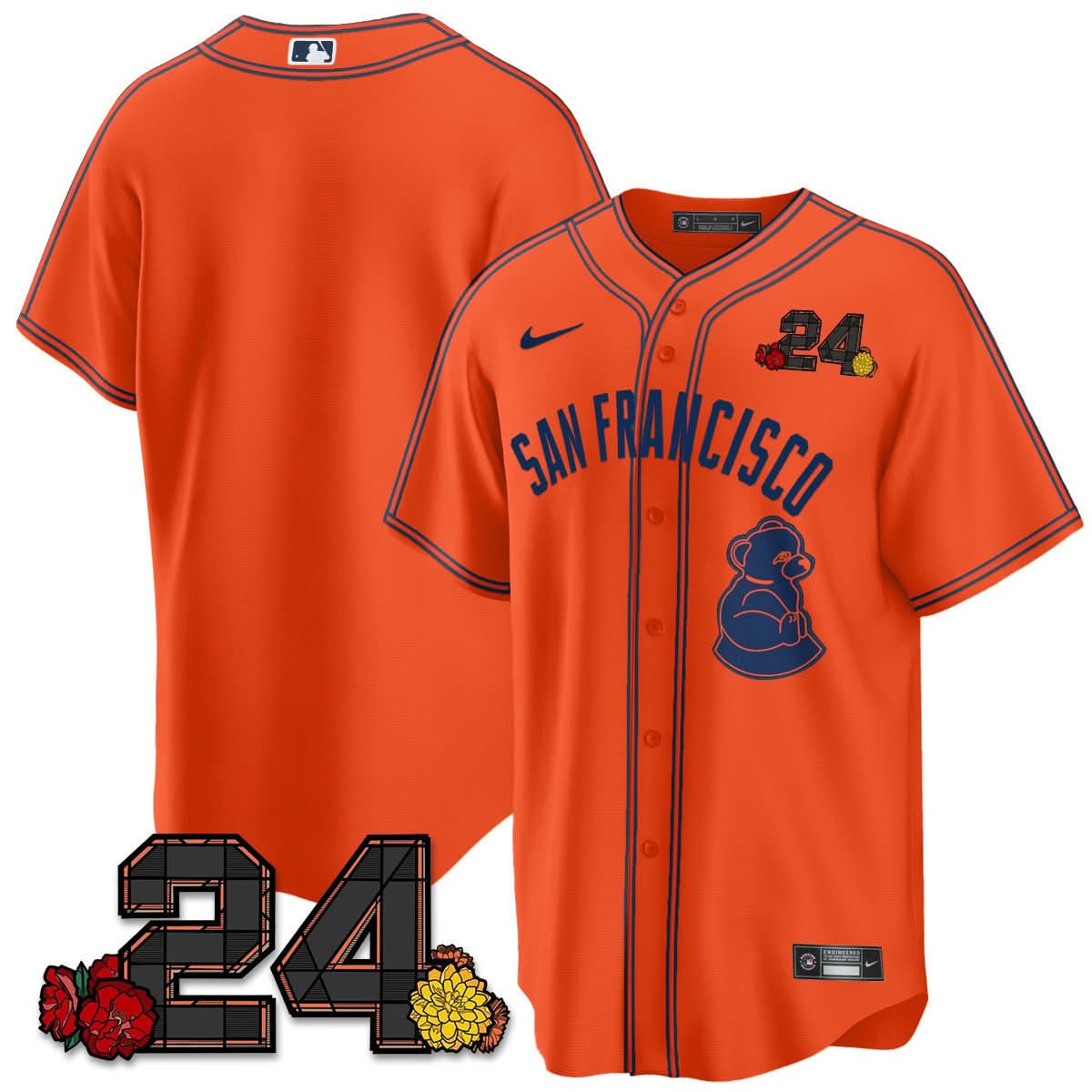 SFG 2024 Willie Mays Patch Vapor Premier Limited Jersey V2 - Stitched