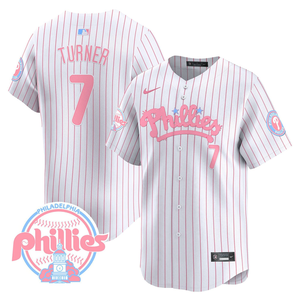 PP Bubblegum Pink Vapor Premier Limited Jersey - Stitched