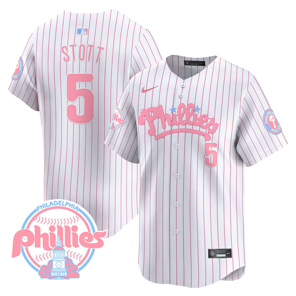 PP Bubblegum Pink Vapor Premier Limited Jersey - Stitched