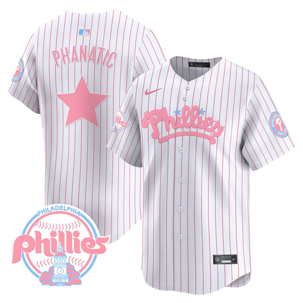 PP Bubblegum Pink Vapor Premier Limited Jersey - Stitched