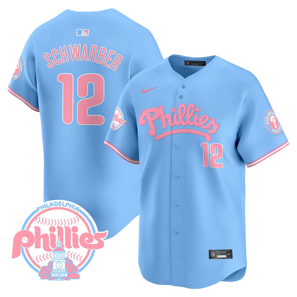 PP Bubblegum Pink Vapor Premier Limited Jersey - Stitched
