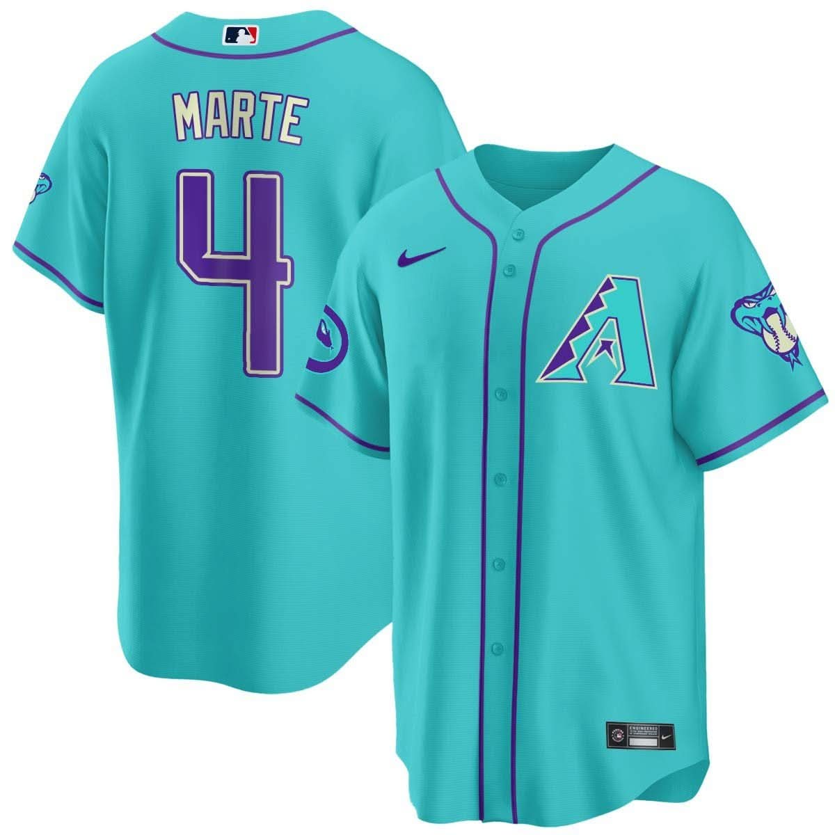 2024 AD Teal Purple Jersey - Stitched