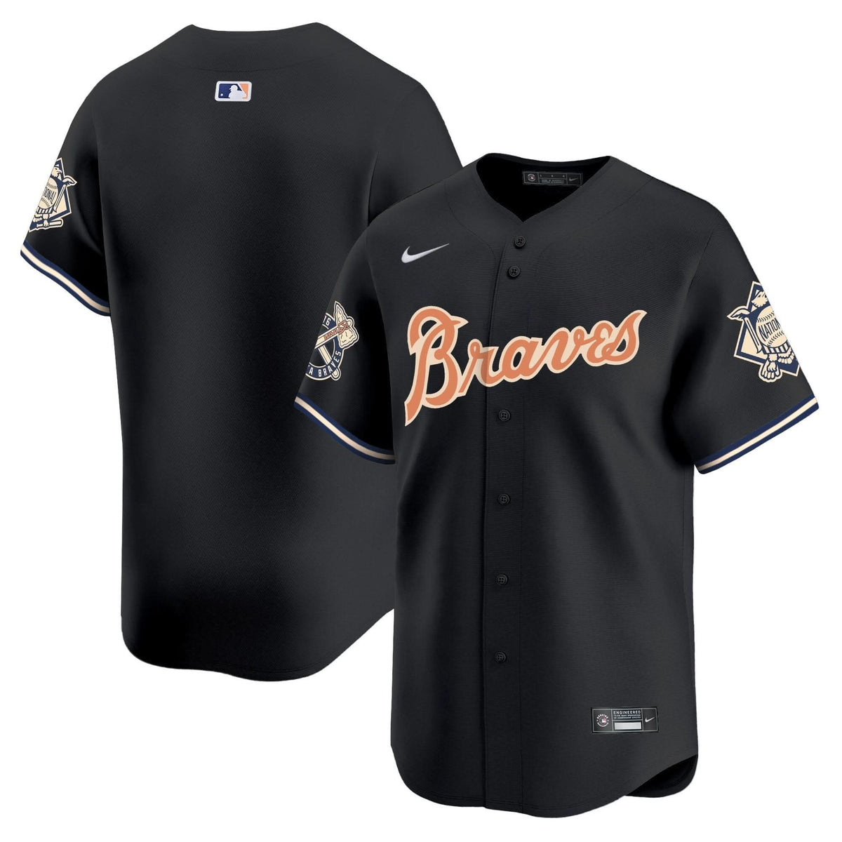 AB Peaches n' Cream Vapor Premier Limited Jersey - Stitched