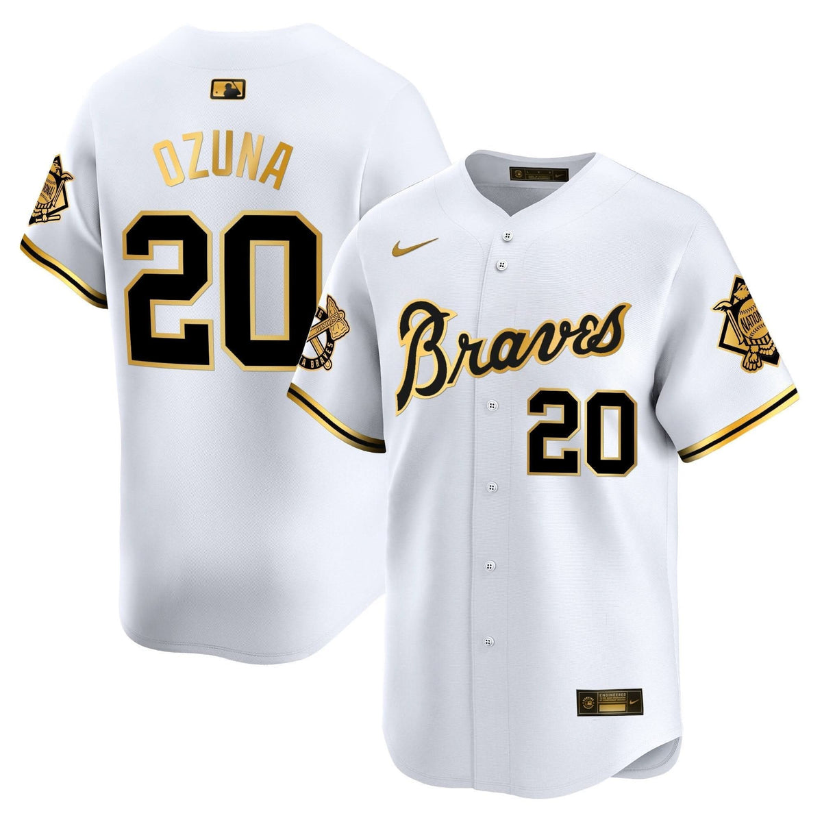 AB Peaches n' Cream Vapor Premier Limited Jersey - Stitched